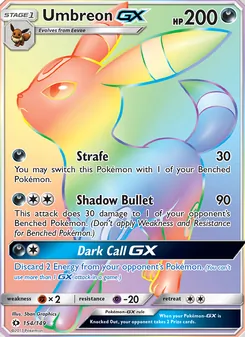 Kaart Umbreon GX
