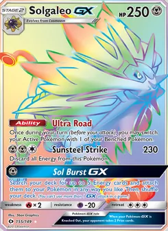 Kaart Solgaleo GX