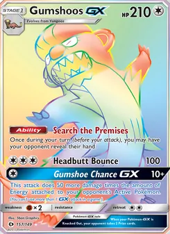 Kaart Gumshoos GX