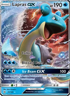 Kaart Lapras GX