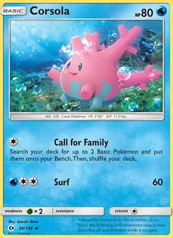 Kaart Corsola