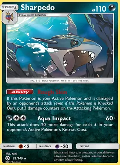 Kaart Sharpedo