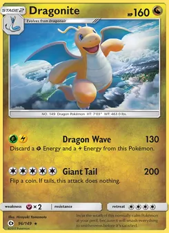 Kaart Dragonite