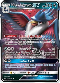 Kaart Honchkrow GX