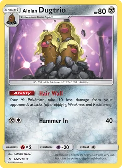 Kaart Alolan Dugtrio
