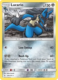 Kaart Lucario