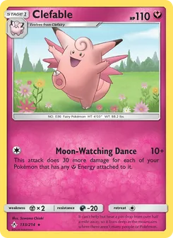 Kaart Clefable