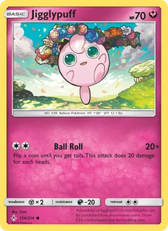 Kaart Jigglypuff