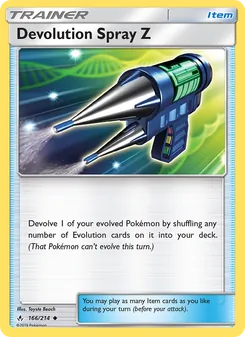 Kaart Devolution Spray Z