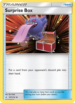 Kaart Surprise Box