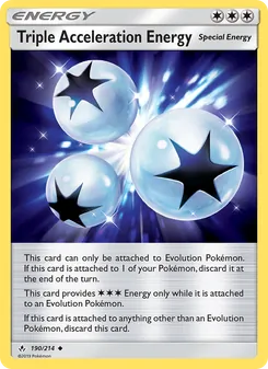 Kaart Triple Acceleration Energy