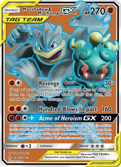 Kaart Marshadow & Machamp GX