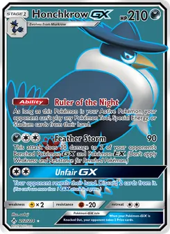 Kaart Honchkrow GX