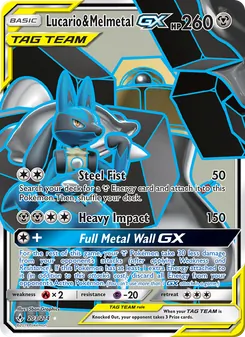 Kaart Lucario & Melmetal GX