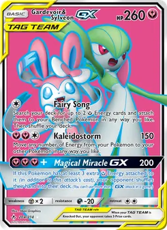 Kaart Gardevoir & Sylveon GX