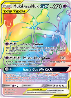 Kaart Muk & Alolan Muk GX