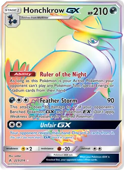 Kaart Honchkrow GX