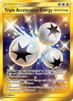 Kaart Triple Acceleration Energy