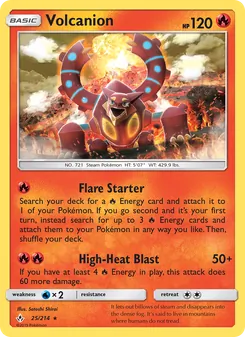 Kaart Volcanion