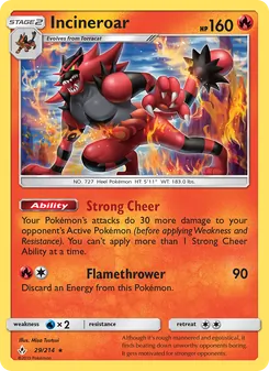 Kaart Incineroar