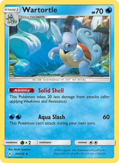 Kaart Wartortle