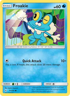 Kaart Froakie