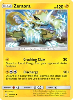 Kaart Zeraora