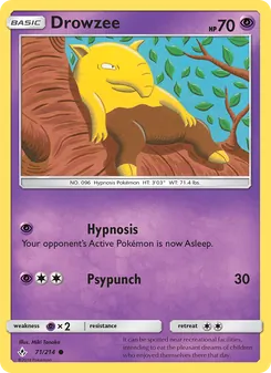 Kaart Drowzee