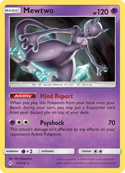 Kaart Mewtwo