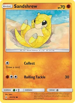 Kaart Sandshrew