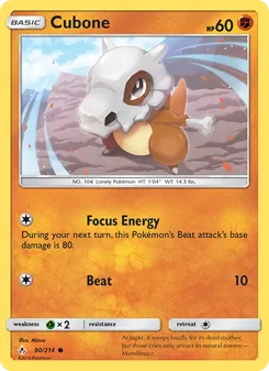 Kaart Cubone