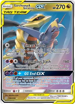 Kaart Garchomp & Giratina GX