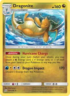 Kaart Dragonite