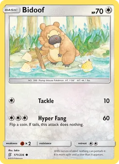 Kaart Bidoof