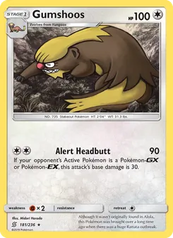 Kaart Gumshoos