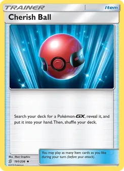Kaart Cherish Ball