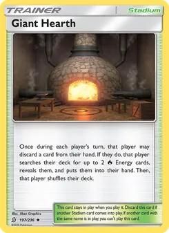 Kaart Giant Hearth