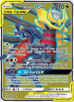 Kaart Garchomp & Giratina GX