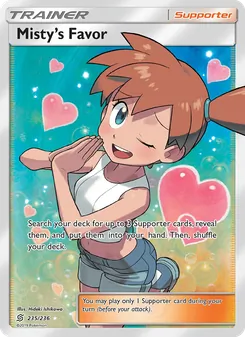 Kaart Misty’s Favor