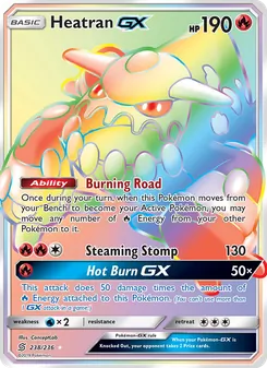 Kaart Heatran GX