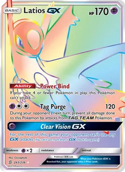 Kaart Latios GX
