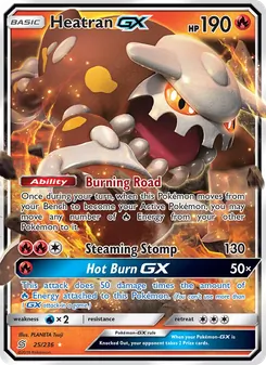 Kaart Heatran GX