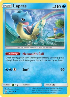 Kaart Lapras
