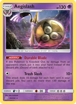 Kaart Aegislash