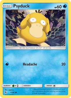 Kaart Psyduck