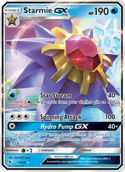 Kaart Starmie GX
