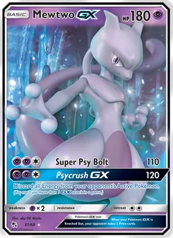 Kaart Mewtwo GX