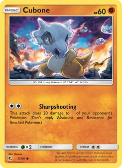 Kaart Cubone