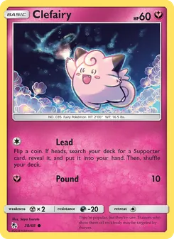 Kaart Clefairy