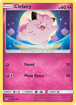 Kaart Clefairy